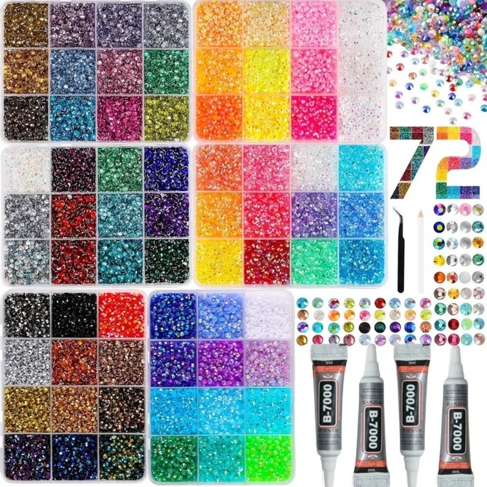 Multicolor Resin Rhinestone Ki - đánh giá và giá Resin Jewelry Kit