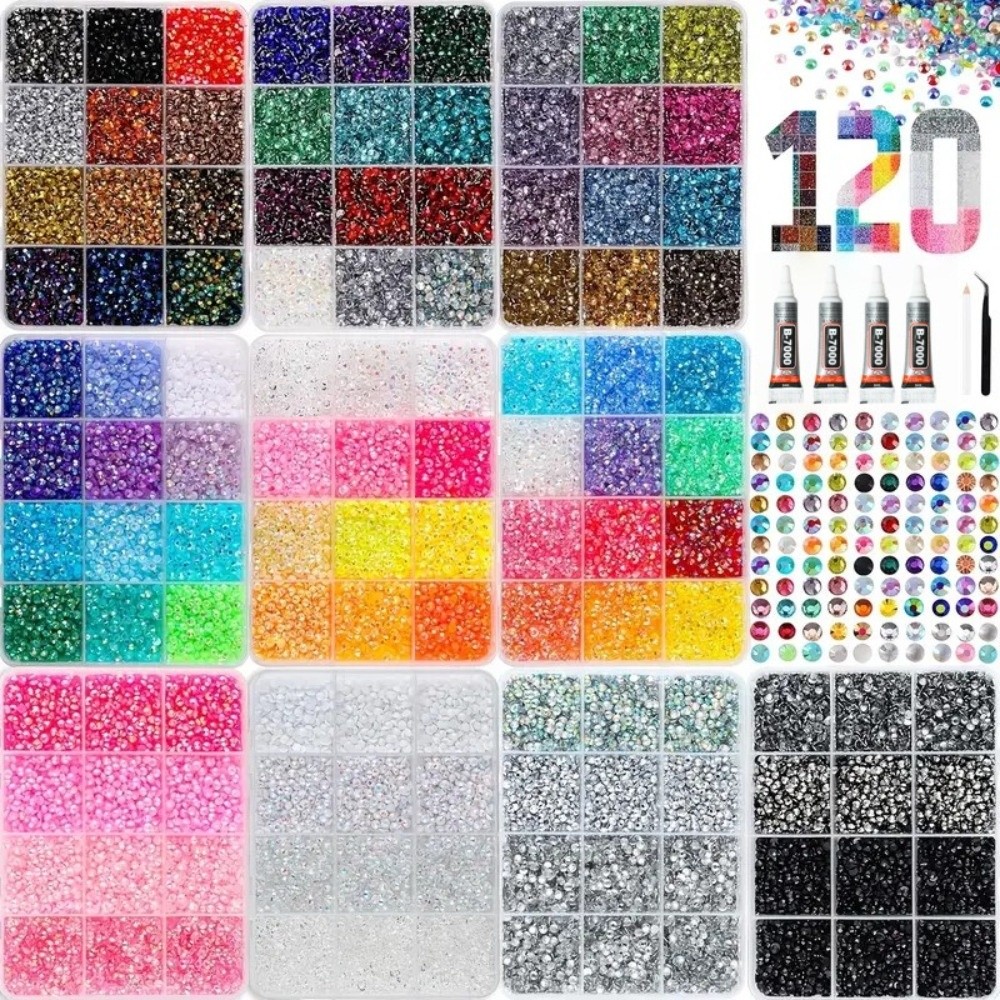 Multicolor Resin Rhinestone Ki - đánh giá và giá Resin Jewelry Kit
