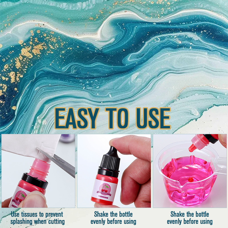 Epoxy Resin Color Pigment 24 V - đánh giá và giá Resin Pigment Set