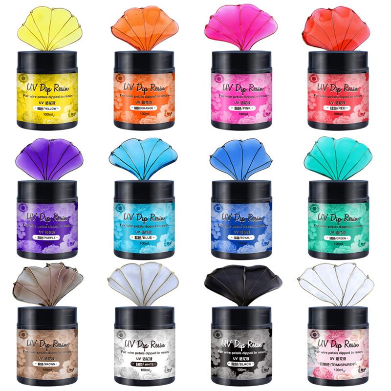 100ml UV DIP Resin Glue For Wi - đánh giá và giá Flower Preservation Resin