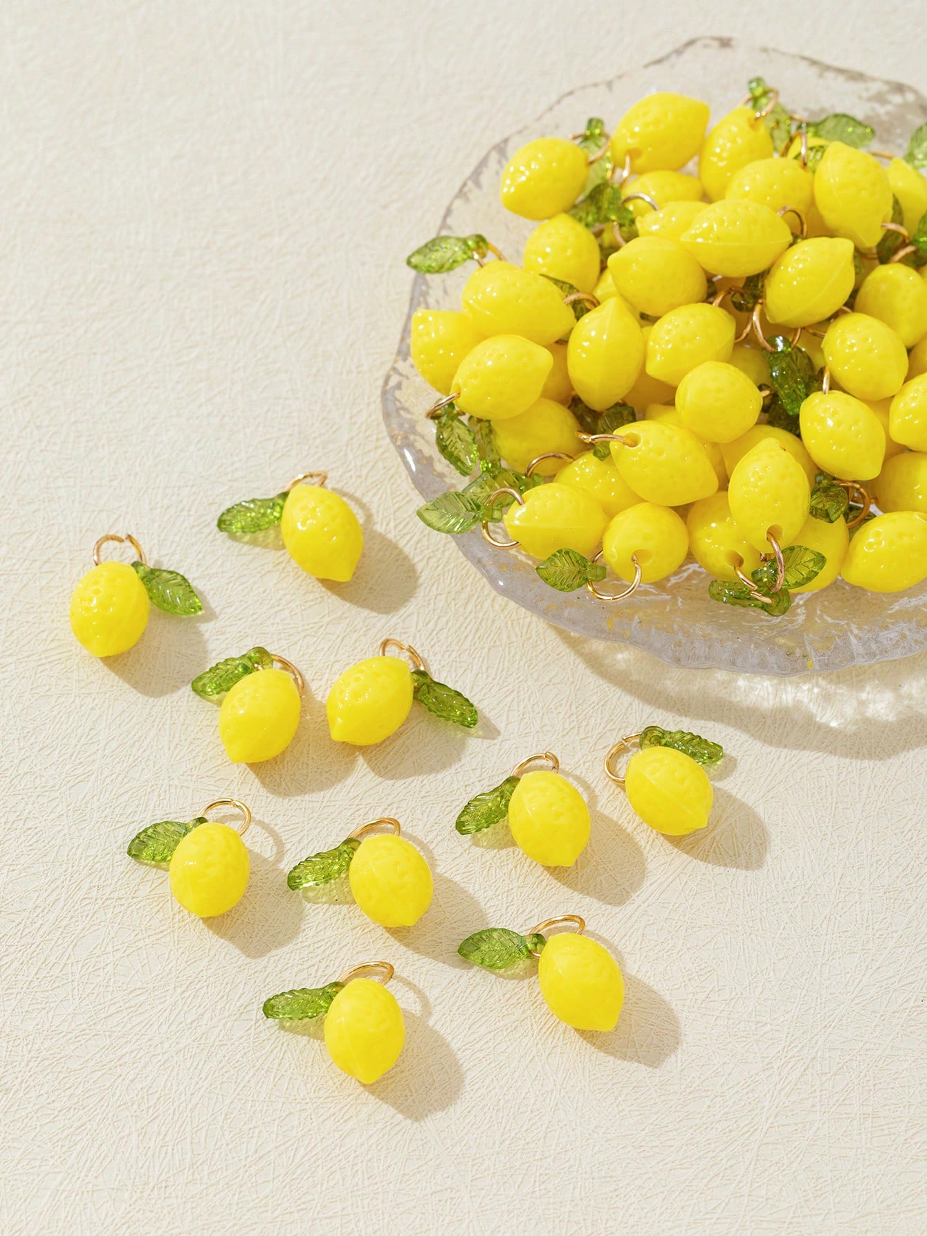 10Pcs 3D Lemon Resin Charms Pe - đánh giá và giá Resin Crafts Diy