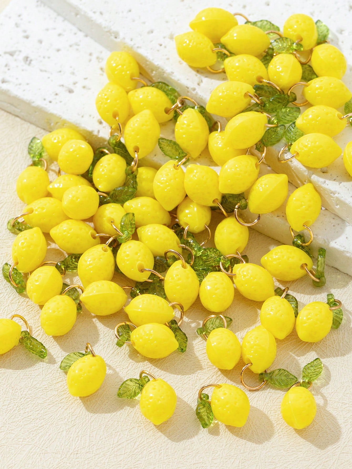 10Pcs 3D Lemon Resin Charms Pe - đánh giá và giá Resin Crafts Diy