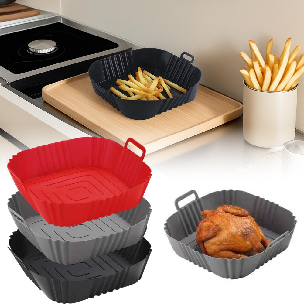 Reusable Airfryer Pan Liner Ac - đánh giá và giá Silicone Mold Tray