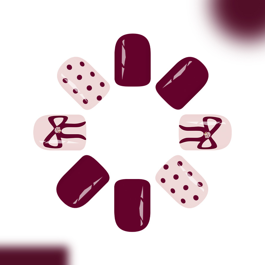 Short Square Press On Nails Gl - đánh giá và giá Resin Craft Material