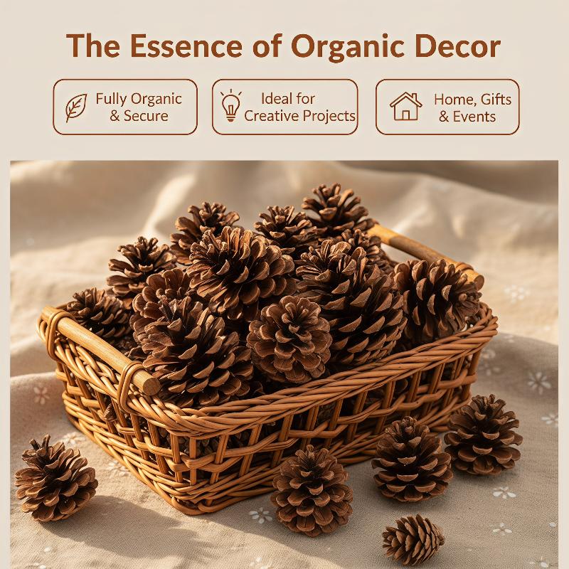Natural Dried Pine Cones 5/10/ - đánh giá và giá Dried Flower Bulk