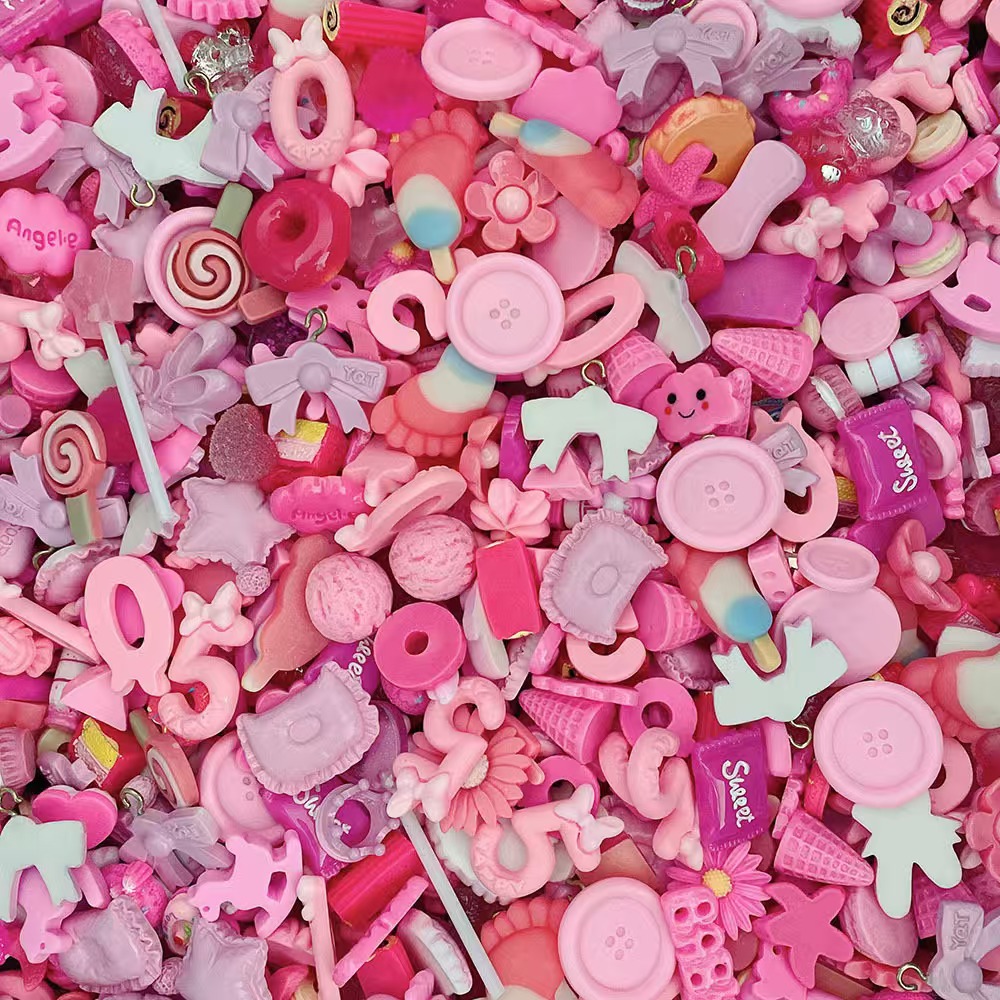 DIY jewelry mobile phone decor - đánh giá và giá Resin Crafts Diy