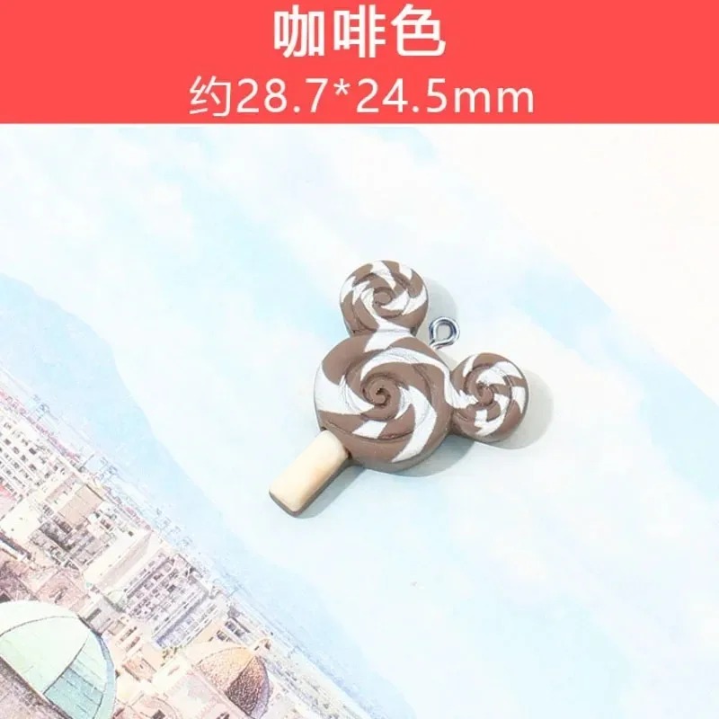 10Pcs Kawaii Mouse Lollipop Re - đánh giá và giá Resin Crafts Diy